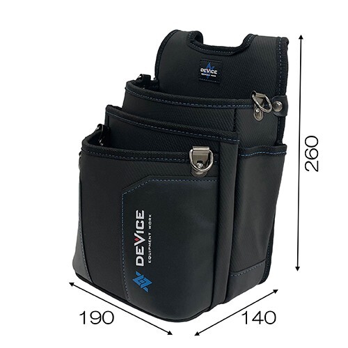 SK11 Tool waist Pouch DIVICE 3Pocket (190x260x140mm) DVC-JY8 China
