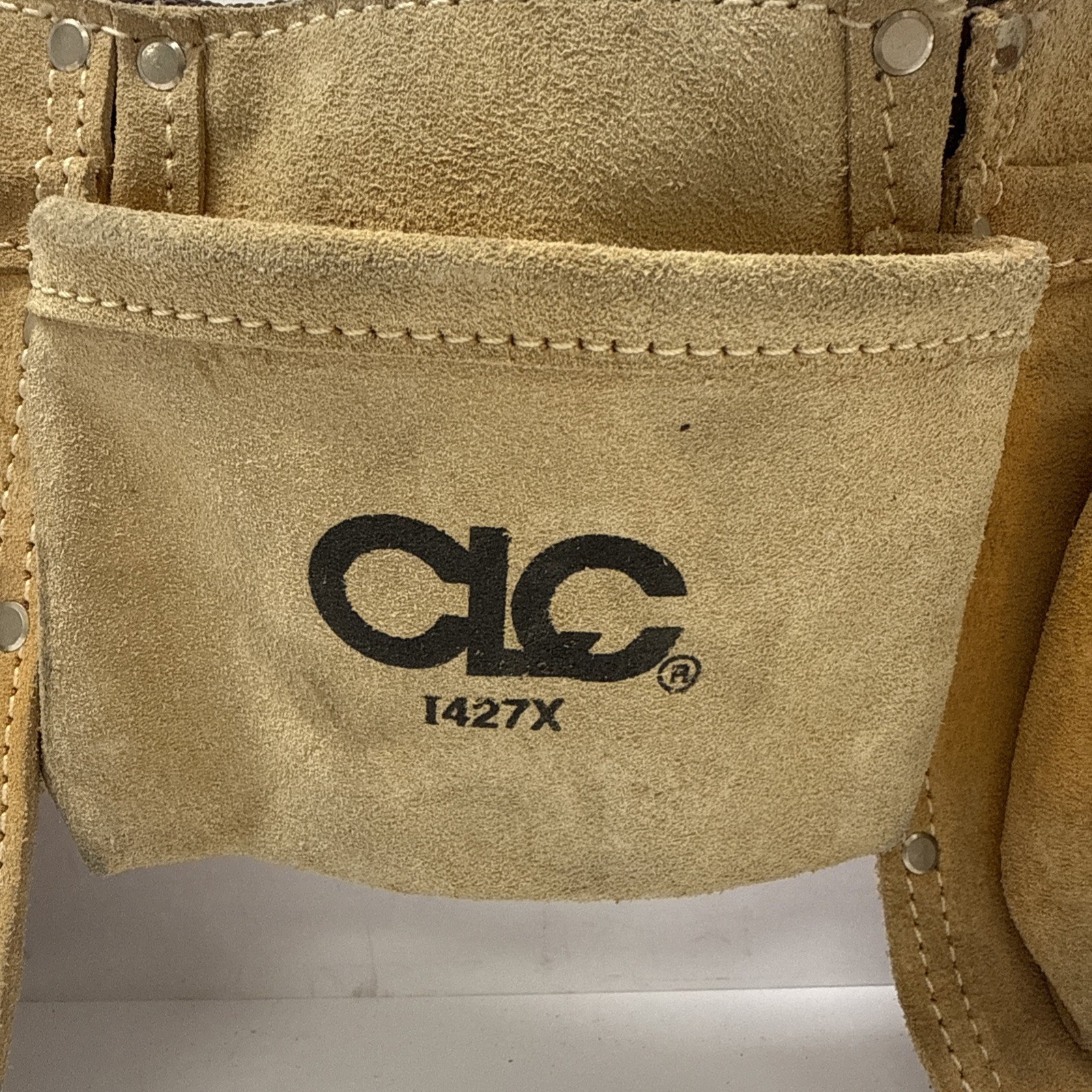 CLC Work Gear 1427X Carpenters/Construction Tool Belt Leather 12 Pocket NOS
