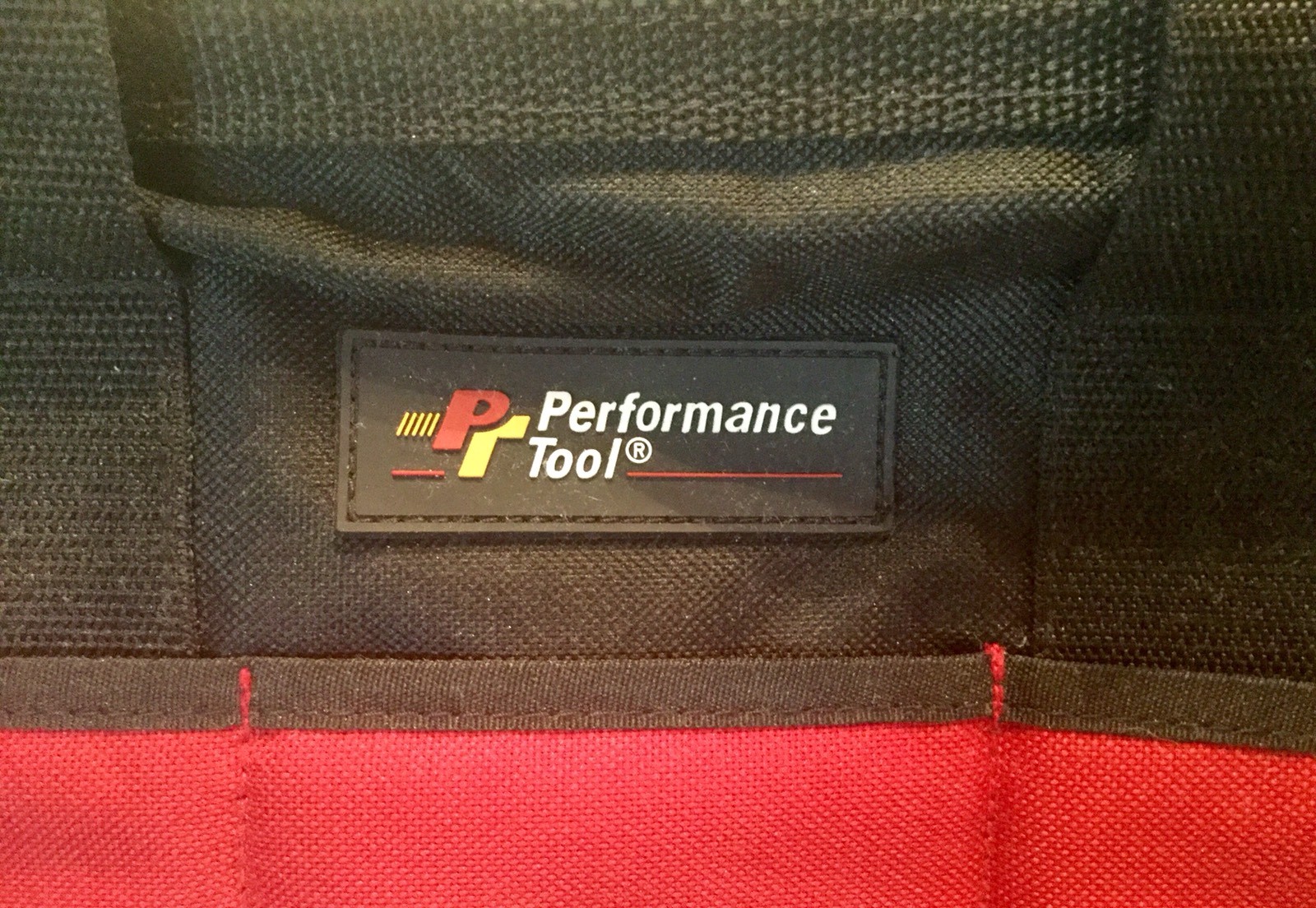 Performance Tool Heavy Canvas Bag With Rubber Base 13.5”