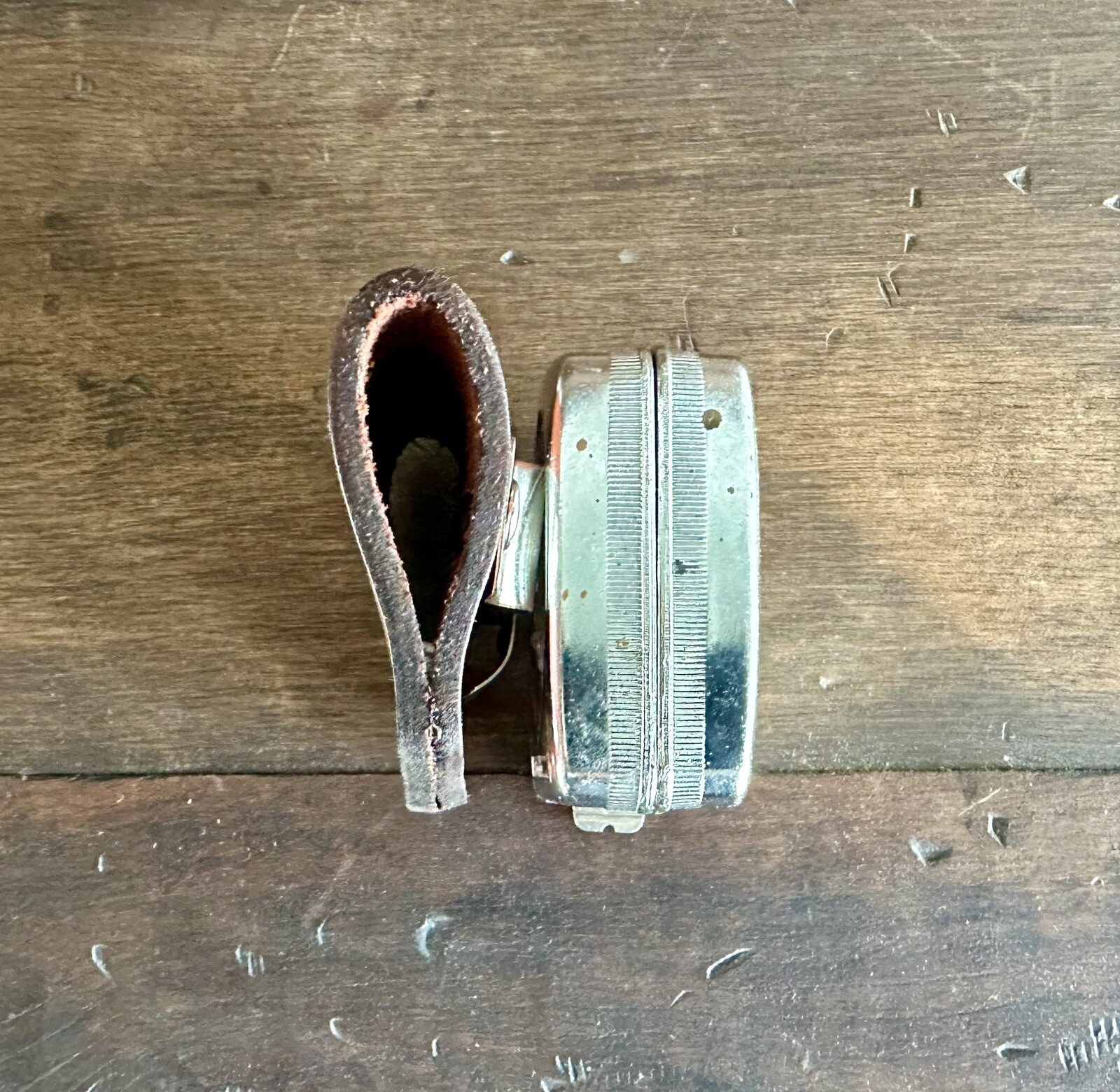 Leather Tape Measure Holder Low Profile