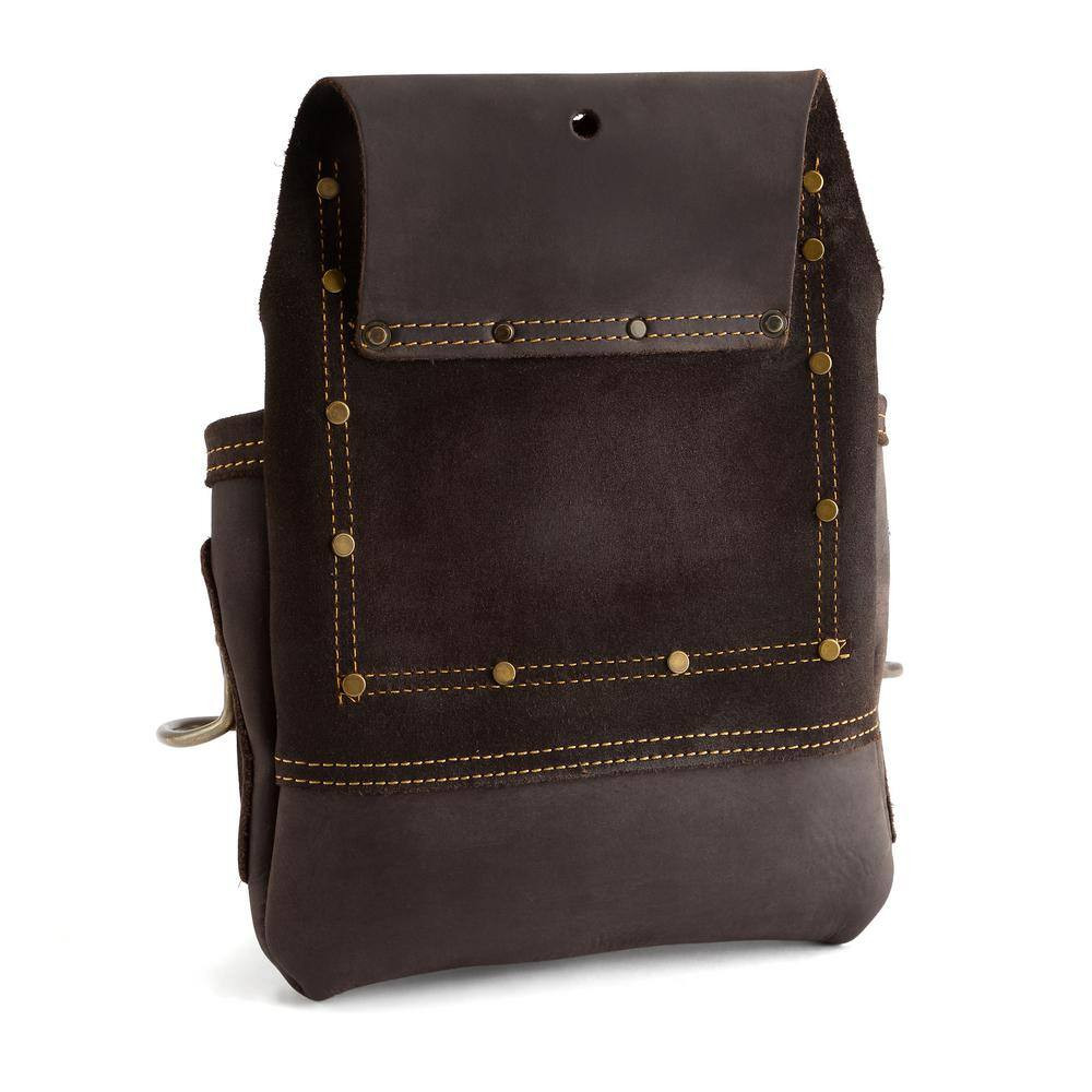 Pro Tool Pouch, Dual Hammer Holder (4-Pocket)