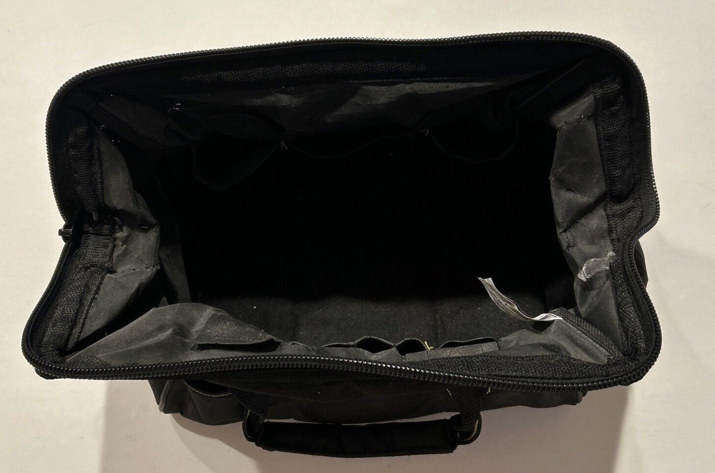 Voyager 12” Portable Tool Bag HANDY SIZE 15 Inside & 6 Outside Pockets BLACK ZIP
