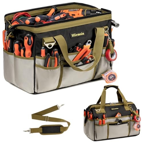 Men’s 32-Pocket Large Tool Organizer – 16.5-Inch Heavy Duty Tool Bags