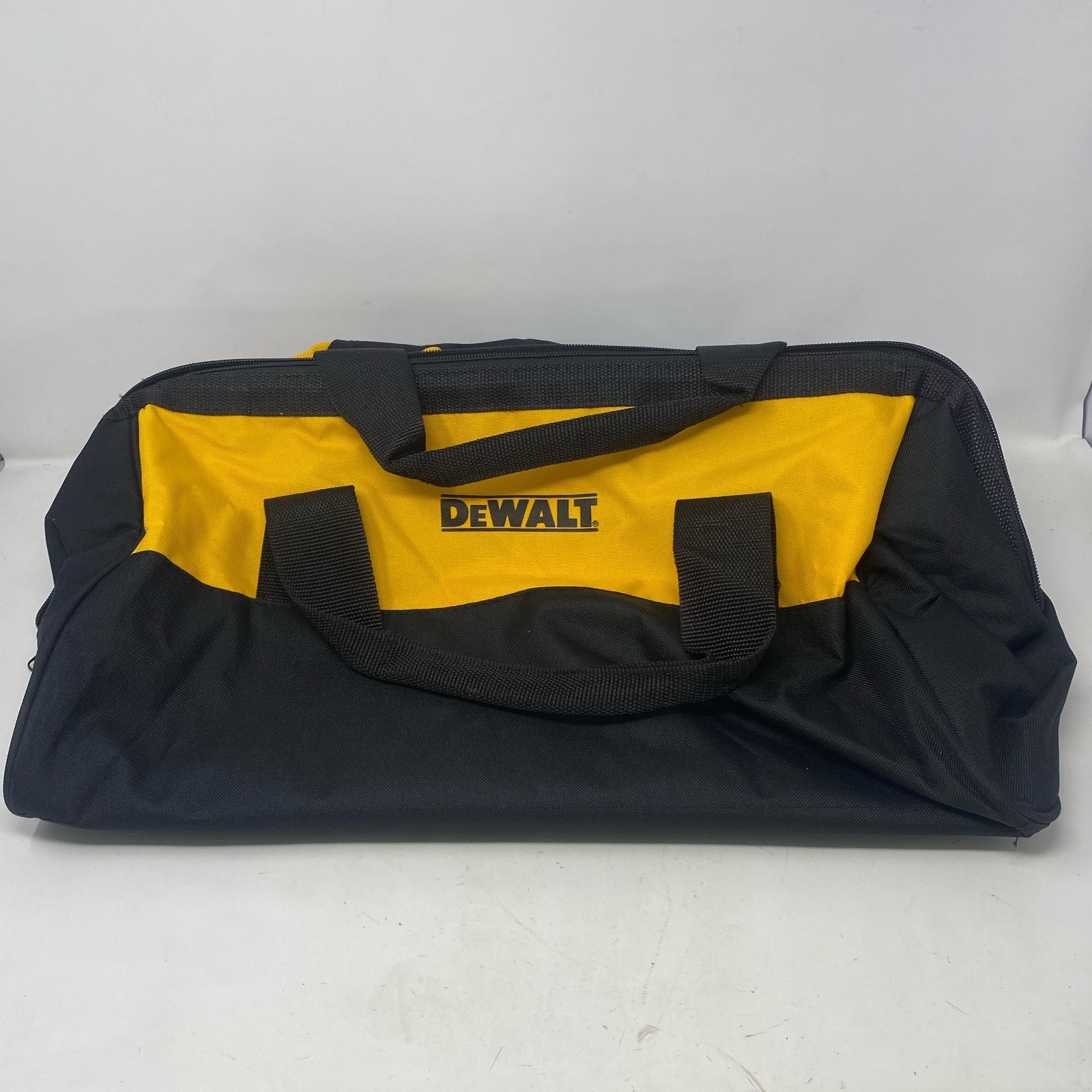 DEWALT 13x10x9 Ballistic Nylon Tool Bag N381993 Black/Yellow