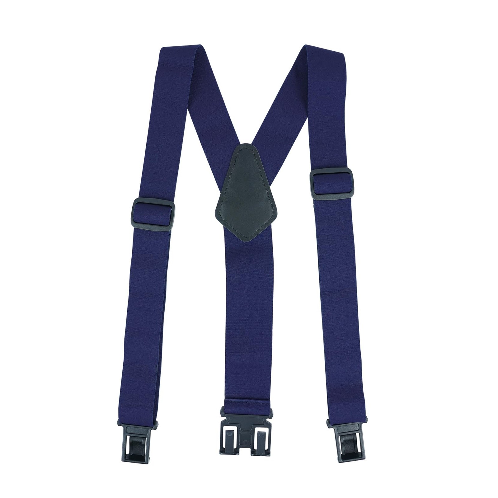 KUNN Men’s 1.5 inch Adjustable Y Back Extra Long Length, Blue