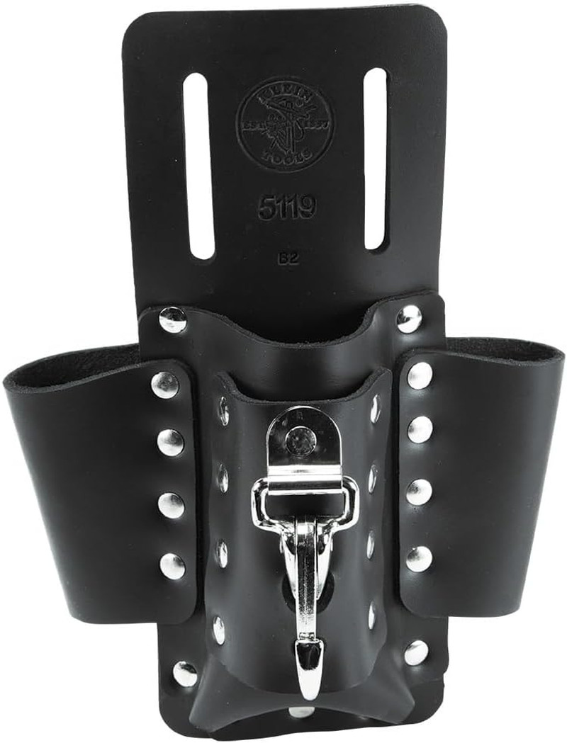 5119 Tool Pouch, Multi Tool Holder with 4 Pockets and Knife Holder Is Great for
