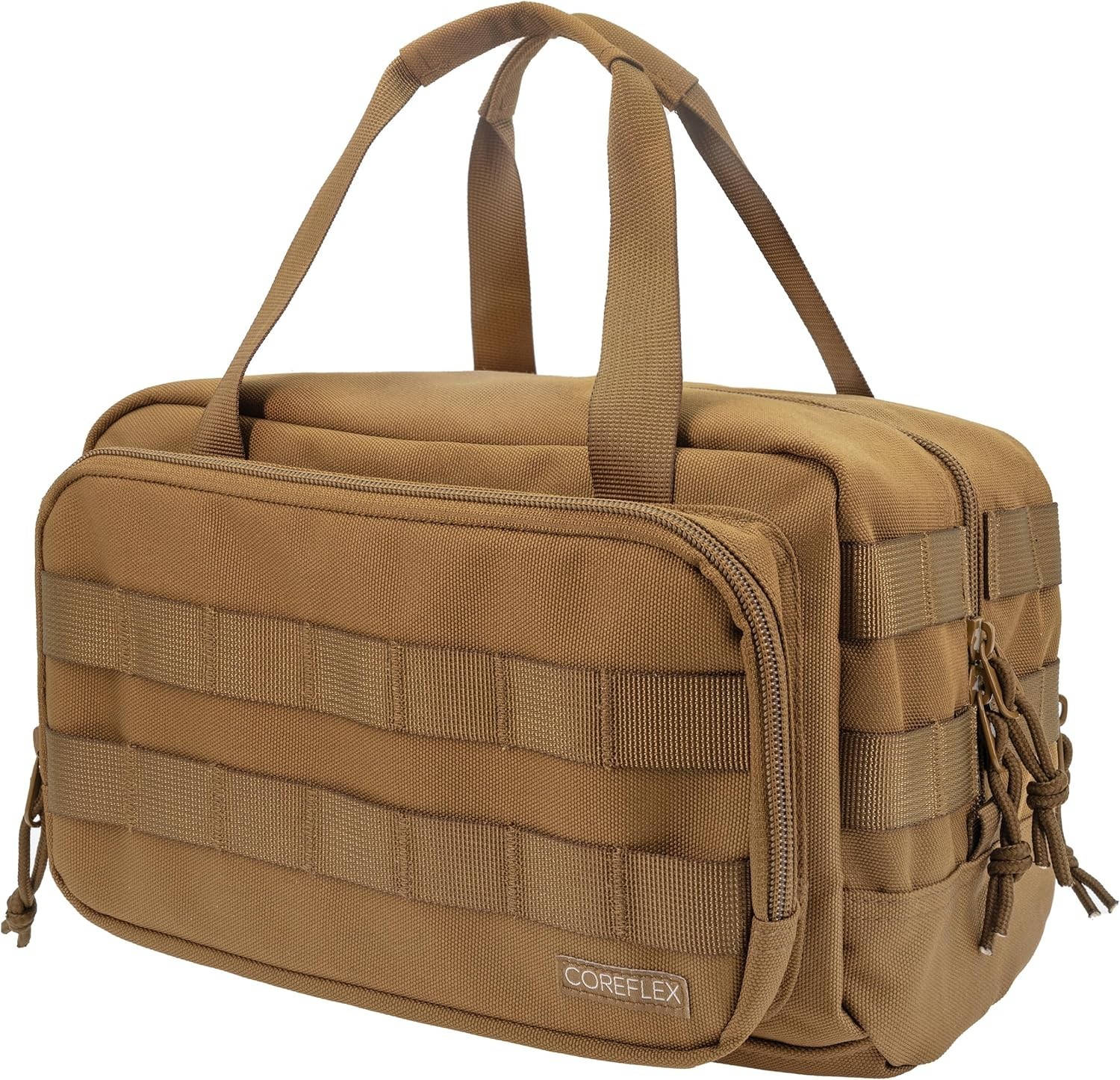 Durable 12-Inch Tactical Tool Bag with 9 Compartments – Water Repellent Design