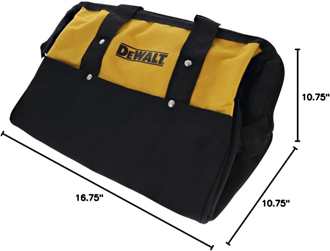 Dewalt 15″ Medium Heavy Duty Contractor Tool Bag (629053-00)