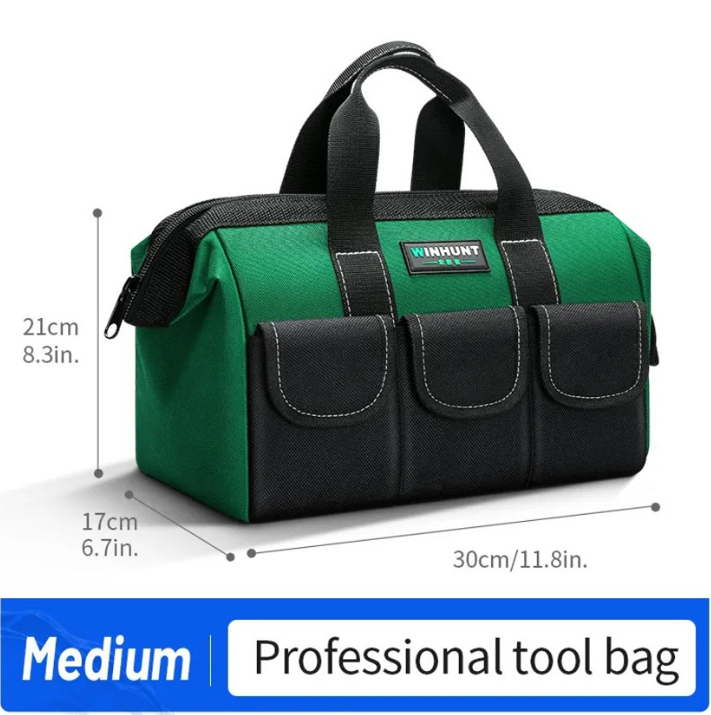 1pc Large Capacity Oxford Cloth Tool Bag Wear-Resistant Portable Organizer – NEW