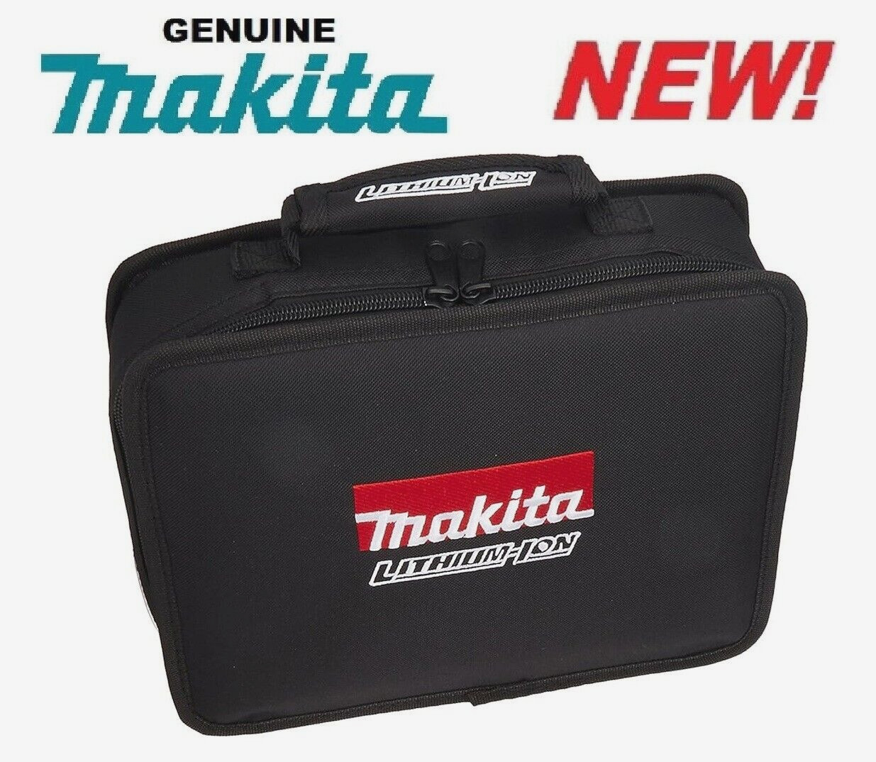 Genuine MAKITA 10.8V, 12V Volt OEM Heavy Duty Contractor Tool Bag Case 11″x9″x3″