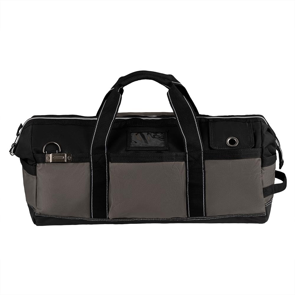 Extreme Big Daddy Tool Bag in Grey, 65024, Black|Black and gray