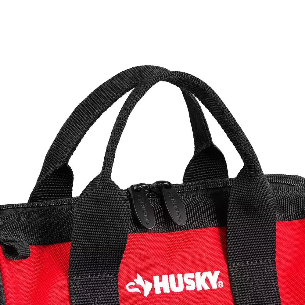 12 In. 4-Pocket Zippered Tool Bag (2-Pack)