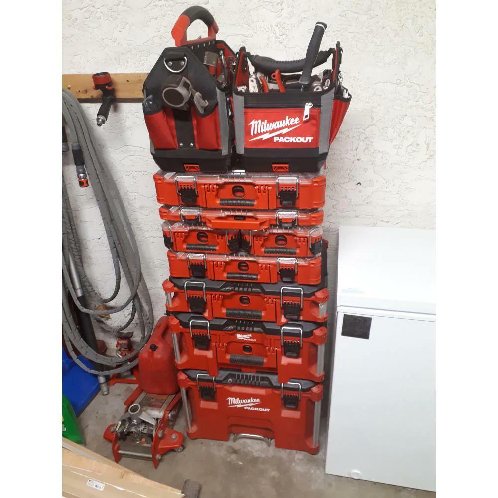 Milwaukee 48-22-8315 Packout 15 in. 31-Pocket Modular Tote NEW