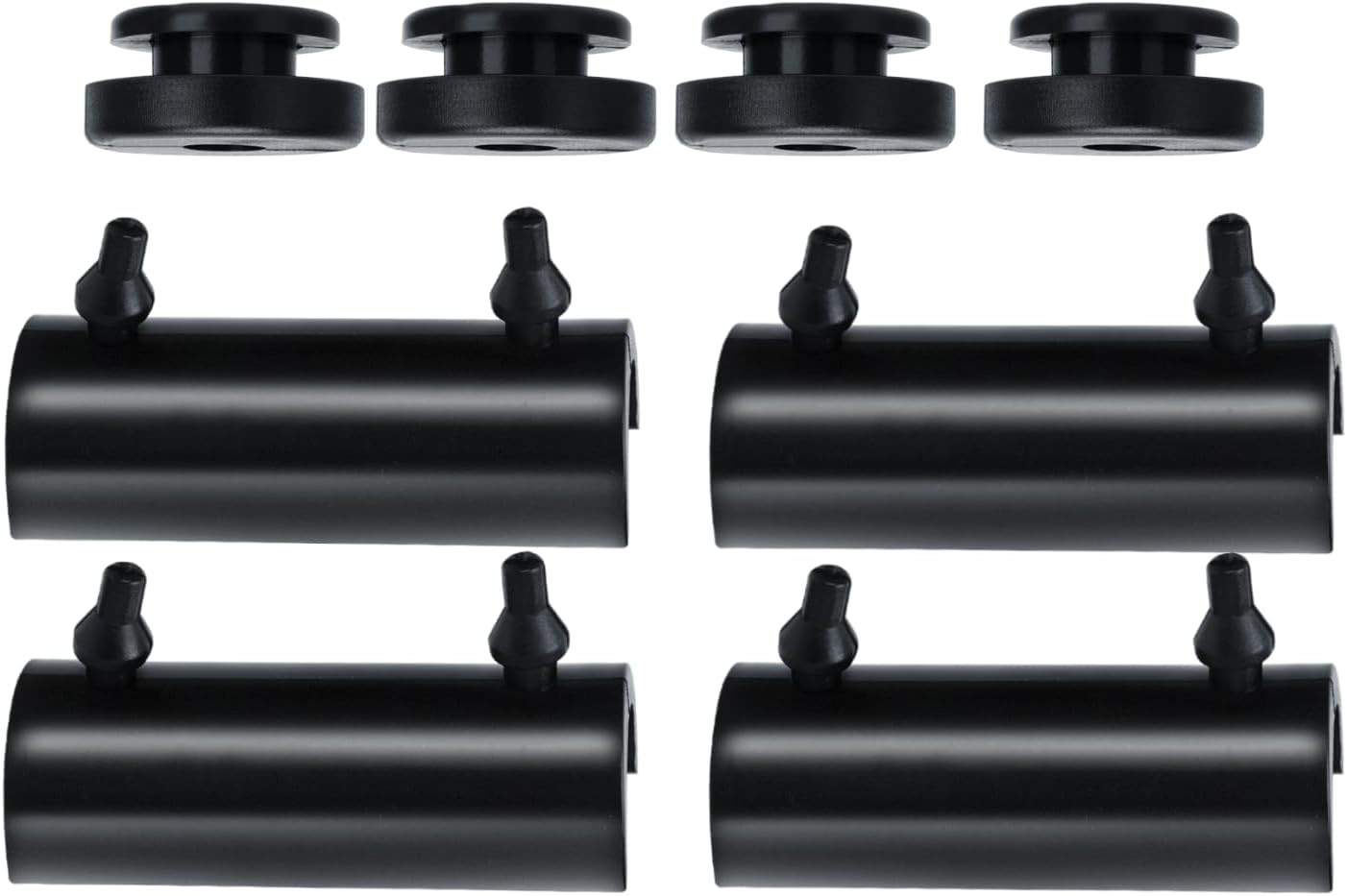 Rubber Mounts Support Cushion Hard Saddle Bags for 2014-2025 Harley Street Glide