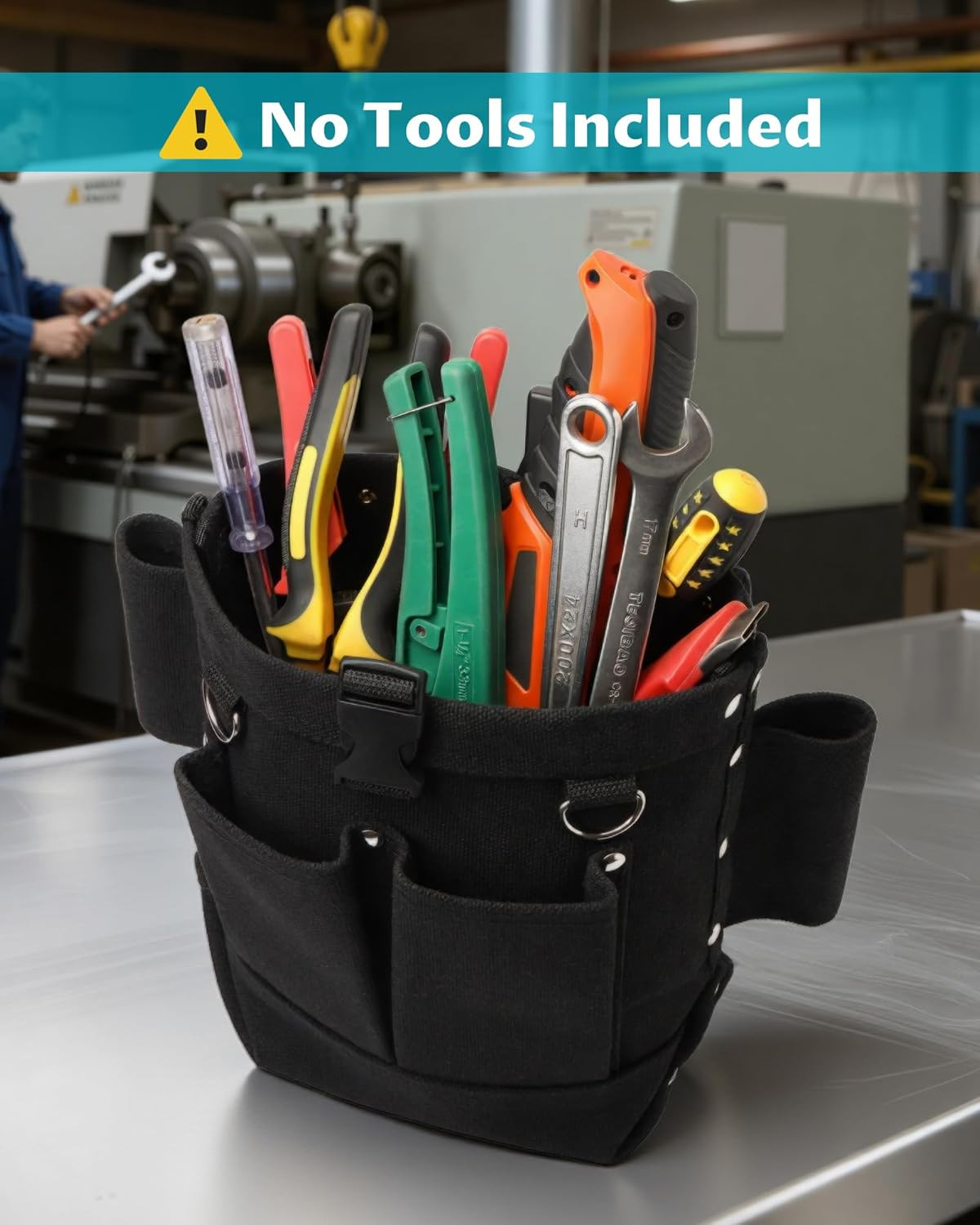 Bull Pin and Spud Wrench Holder – Tool Belt Pouch for Ironwork