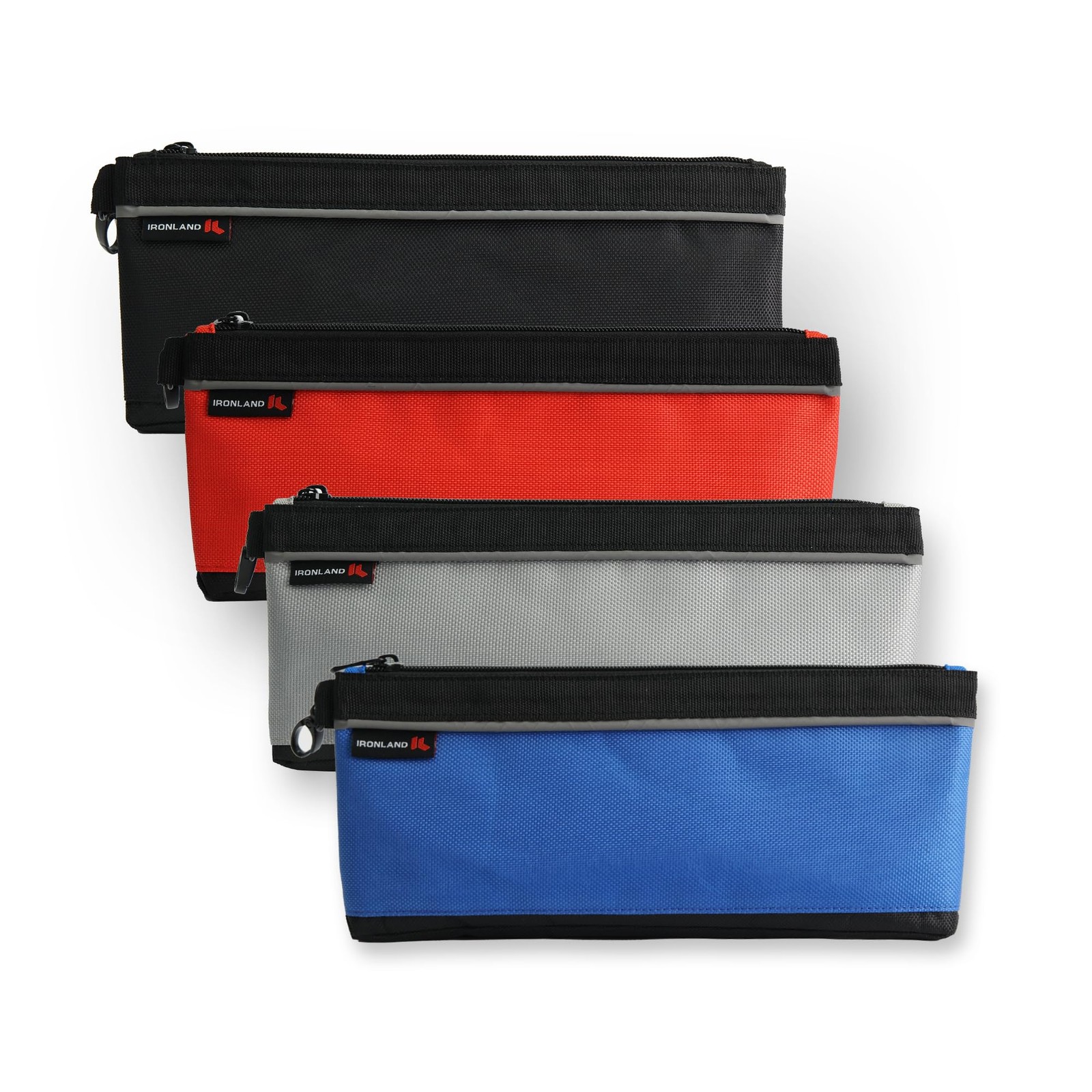 12.5″ Small Zipper Tool Pouch Waterproof 1680D Multipurpose Organizer 4 PCS