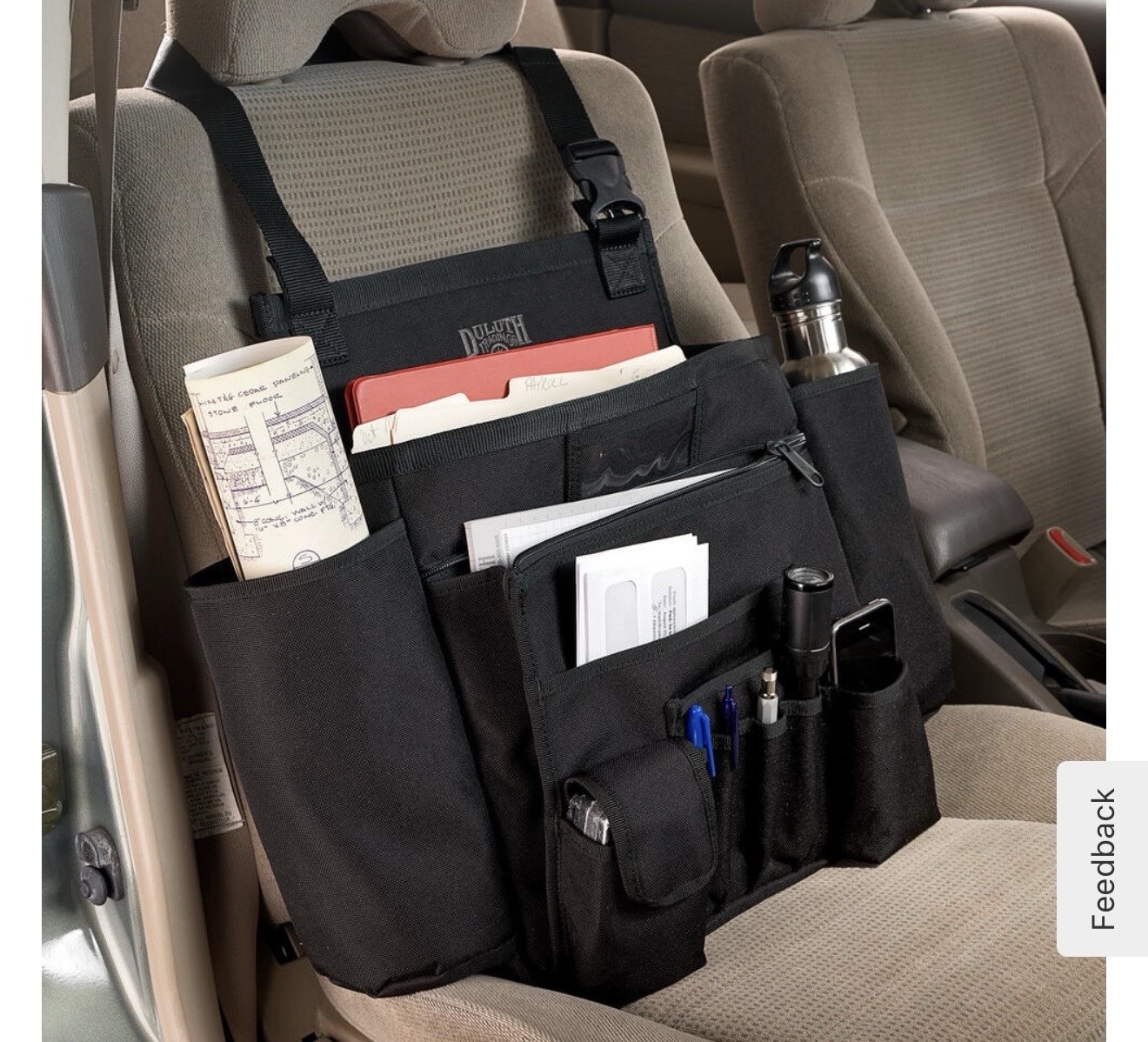 Duluth Trading Co Master Series Cab Commander Tact Squad Auto Tool Organizer