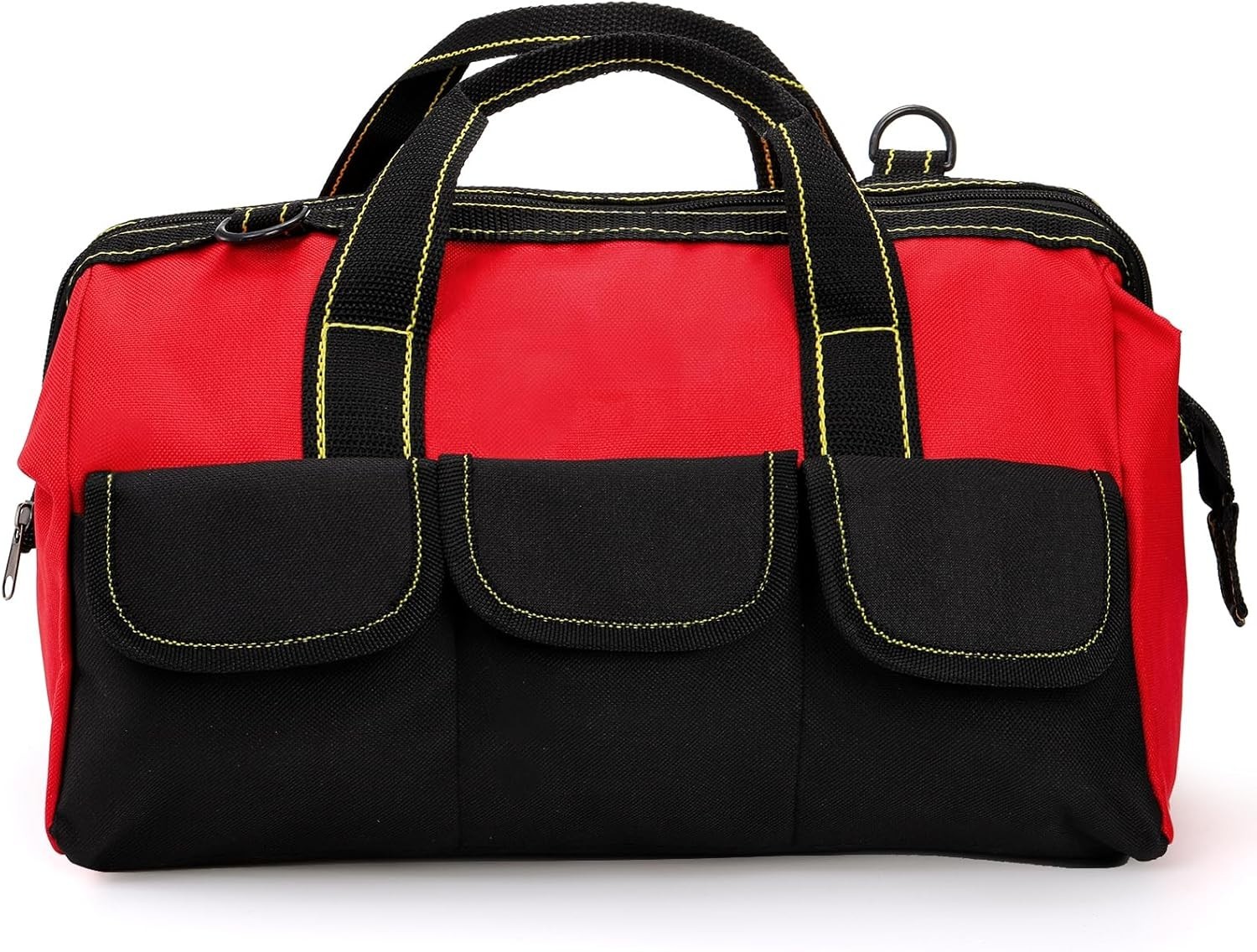 “Heavyduty Tool Bag With 5 Pockets Large Jumbo Multi Tool Tote Carrier Caddy For
