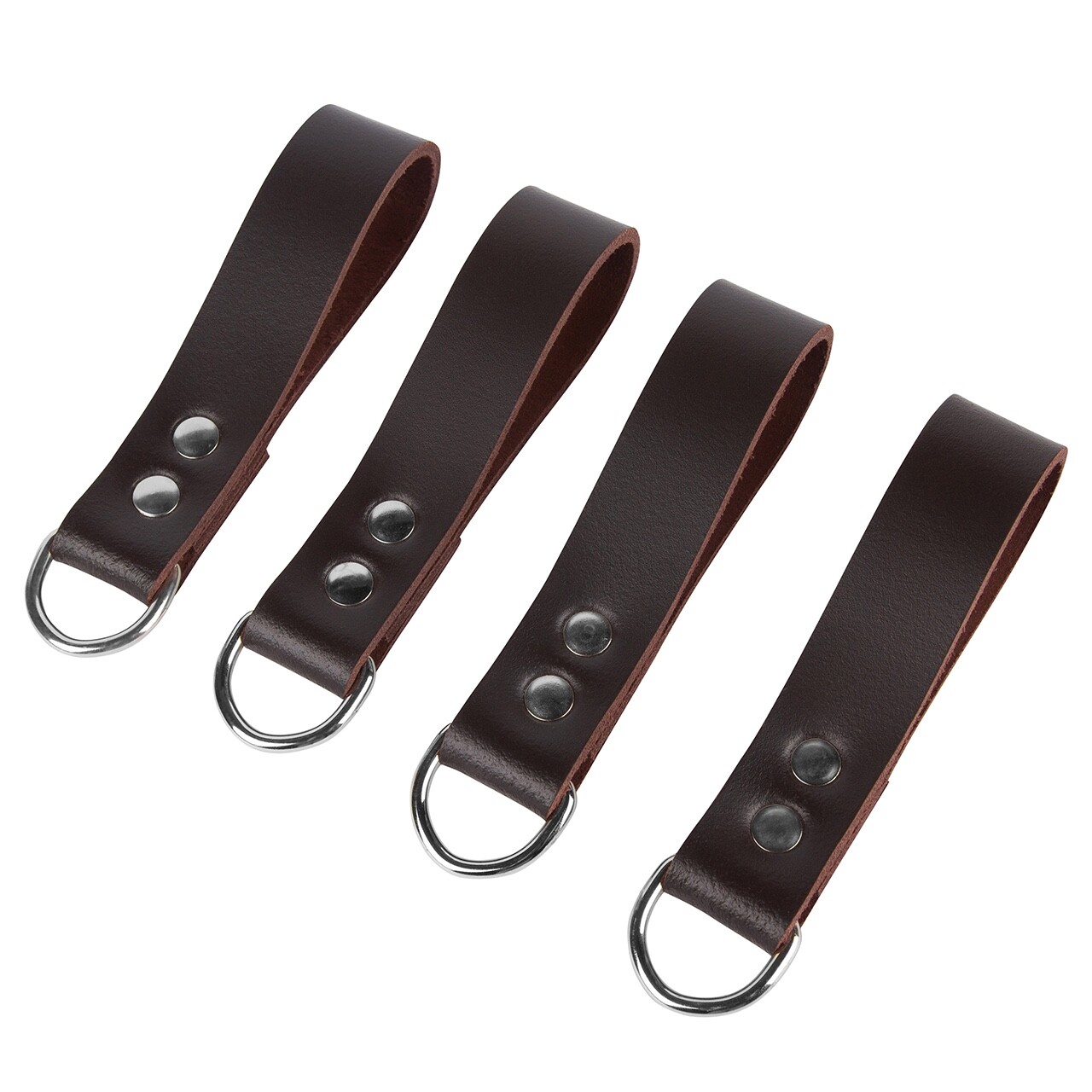 Suspender Loop Attachment – Heavy Duty Leather Tool Belt Accessories ( 4-Pack)