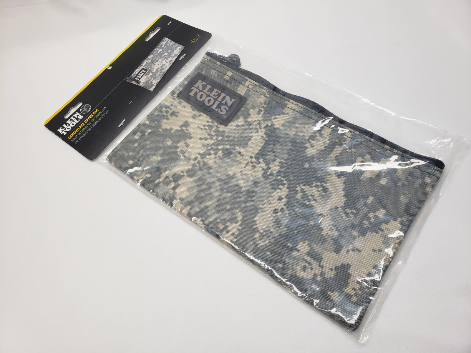 Klein Tools 5139C Digital Camoflage Cordura Nylon Tool Zipper Bag 12.5 Inch New