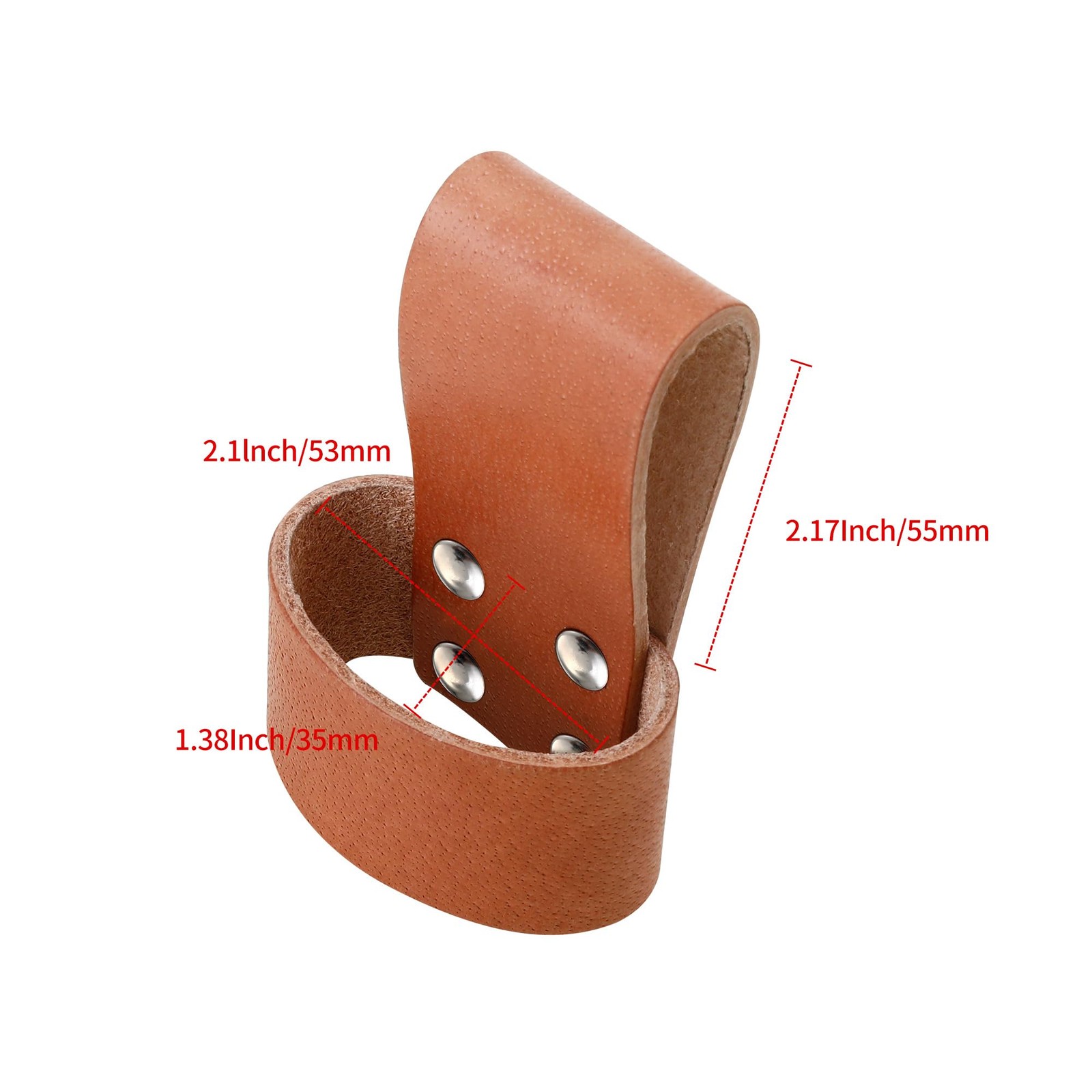 2 Pack Premium Leather Hammer Holster With Belt Loop, Multi-tool Holder, Smal…