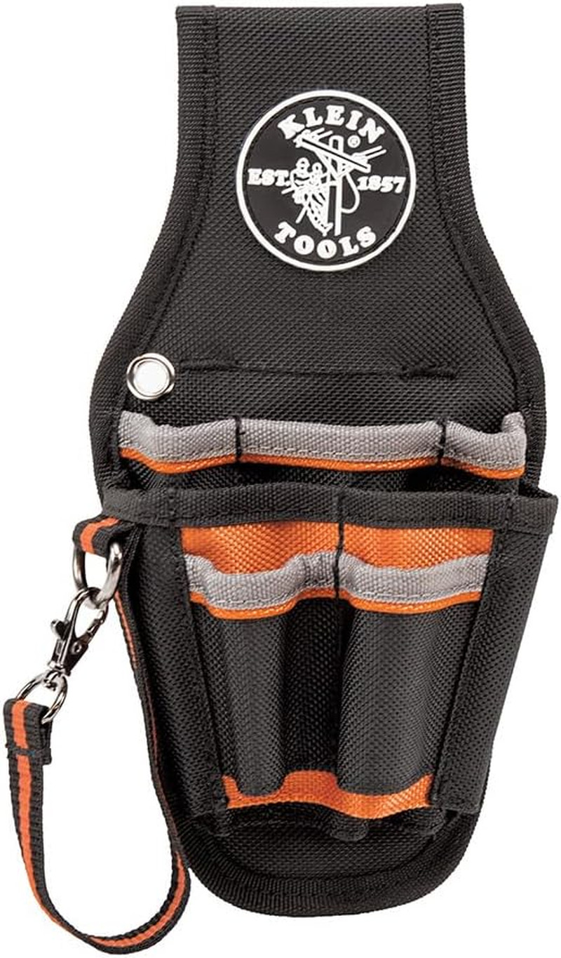 Klein Tools 5240 Tool Pouch, Tradesman Pro Maintenance Tool Pouch with 9 Pockets