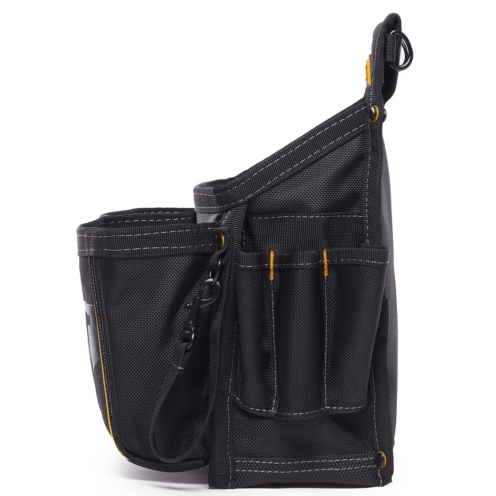 Compact Mini Electrician Tool Pouch, Durable 1680D Fabric, Reinforced Design