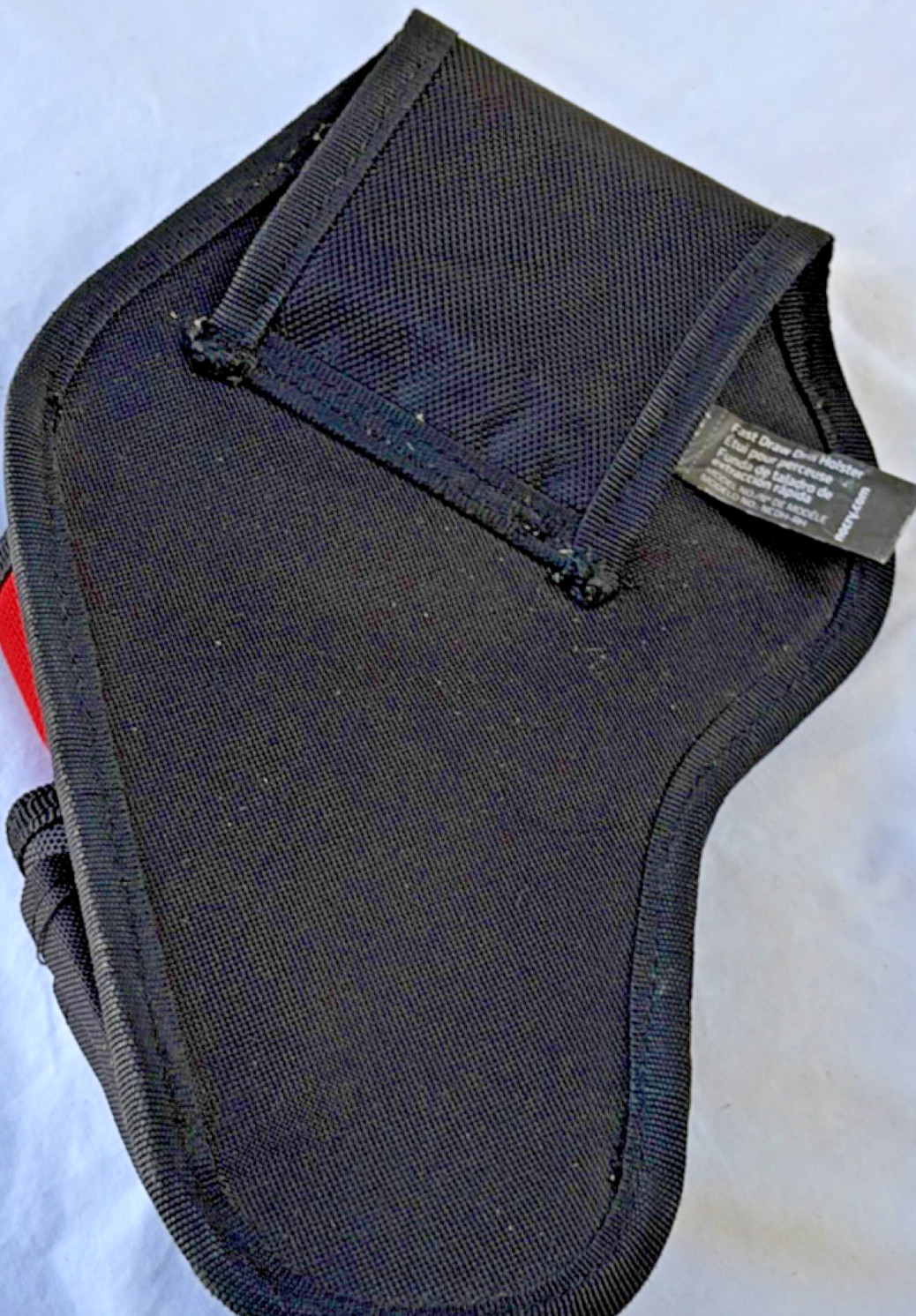 NoCry Fast Draw Drill Holster Tool Holster Black Red Quick Release Buckle
