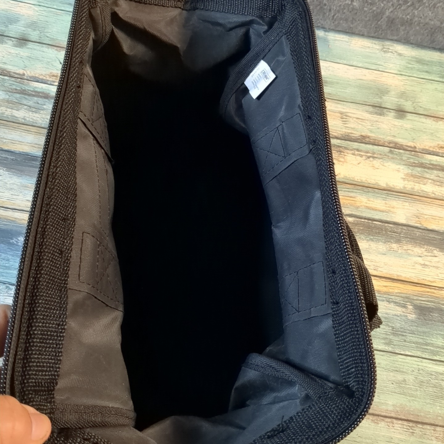 Craftsman Canvas Tool Bag with Mesh Pockets Approximately 12x8x9