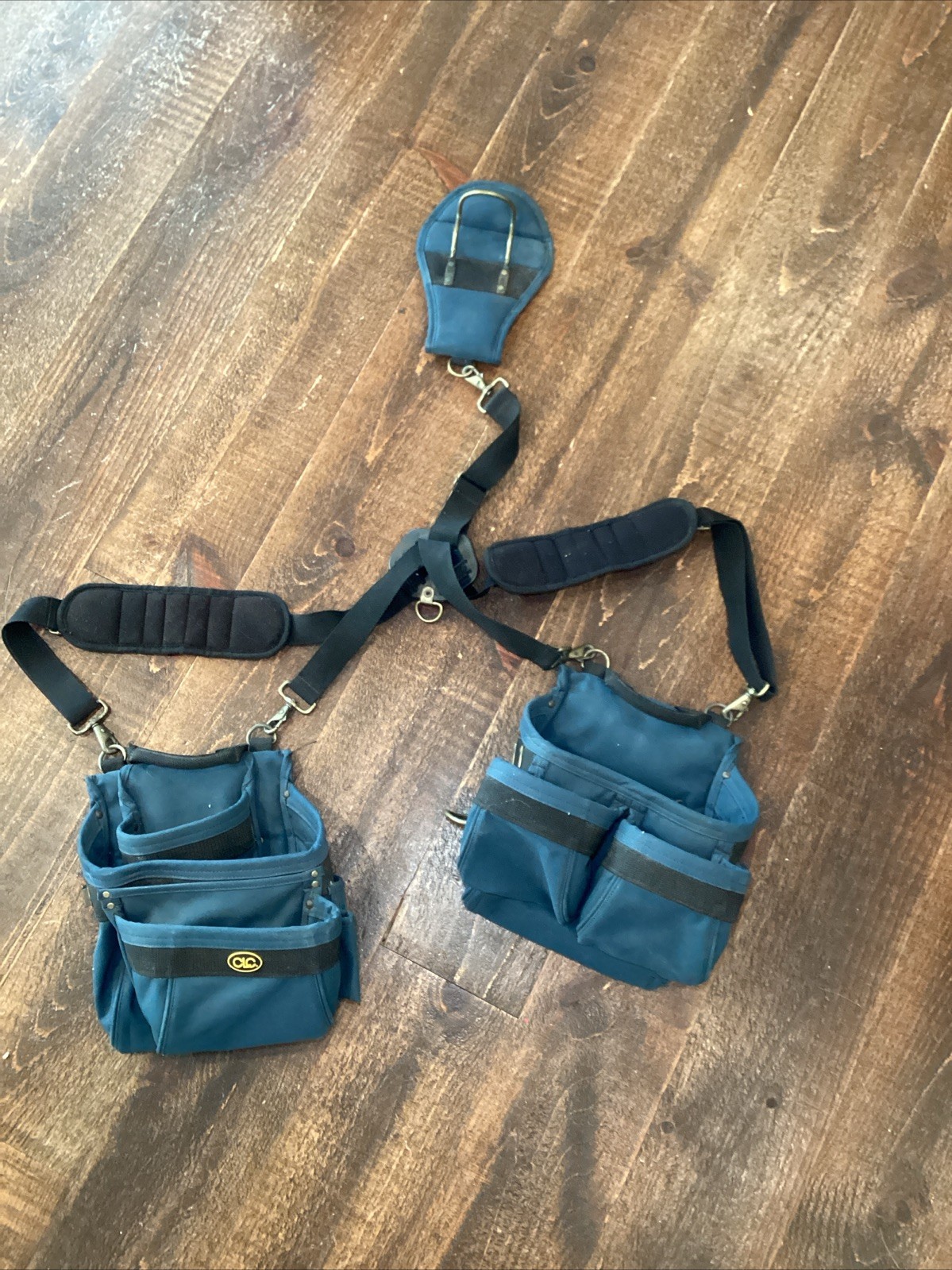 Custom Leathercraft (CLC) tool belt system, model 1614 With Extra Tool Holder