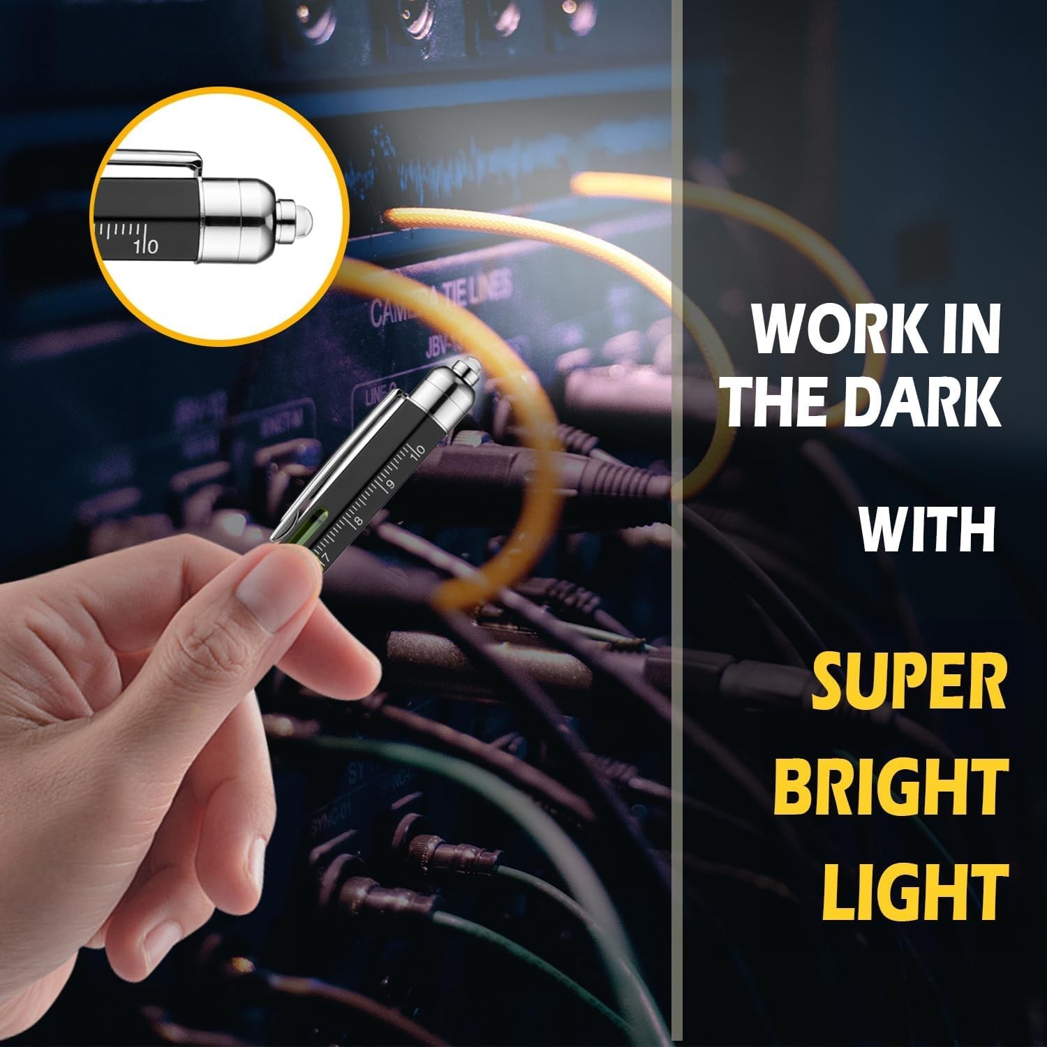 2 Pack Multi-Tool Pens with Stylus & LED – Perfect for Dads and Holidays!