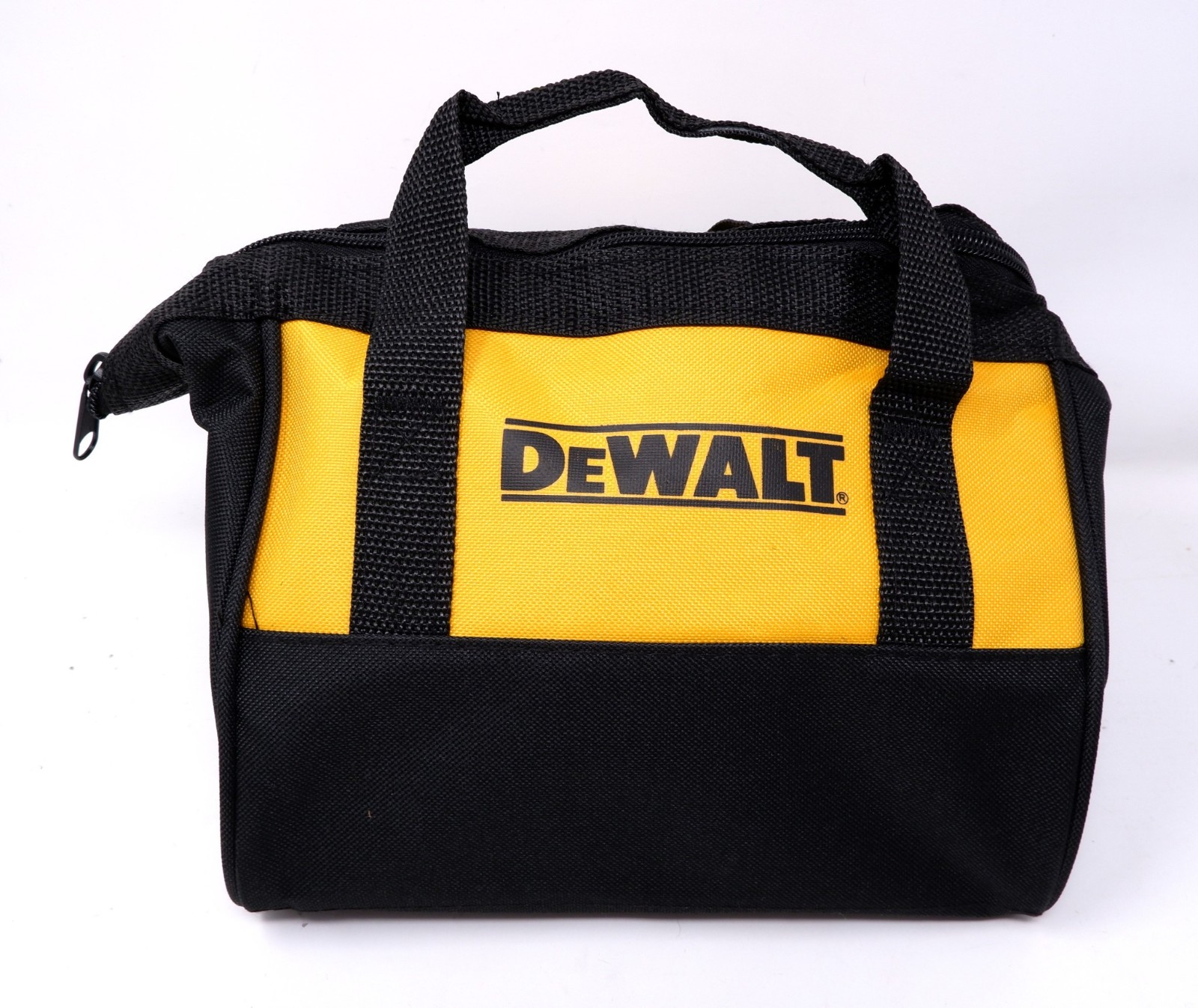 DEWALT SOFT SIDED 9″ TOOL BAG, HOLDS 1-2 TOOLS, BATTERY, CHARGER, MORE – NEW