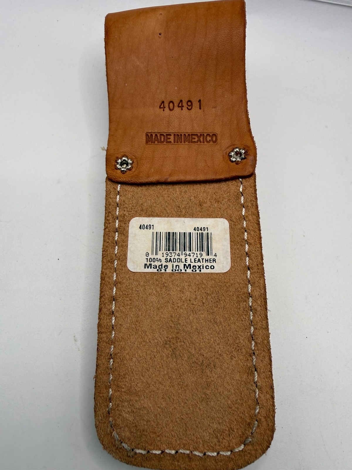 Craftsman 100% Saddle Leather Tool Pouch Made in Mexico