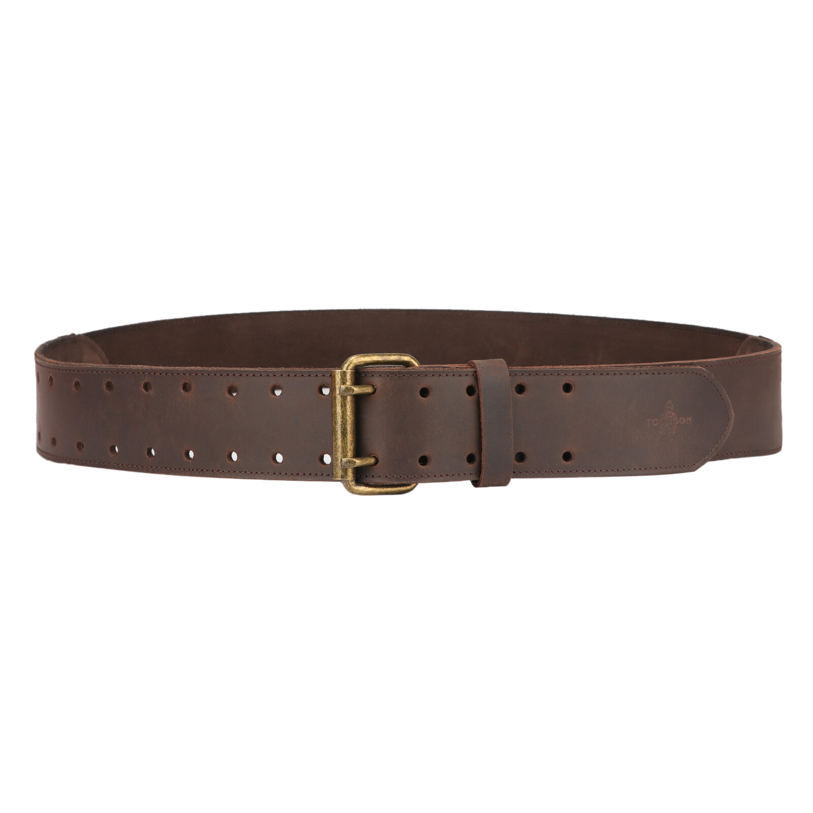 TOURBON Men Leather 2″ Wide Workshop Heavy Duty Tool Belt Removeable Buckle