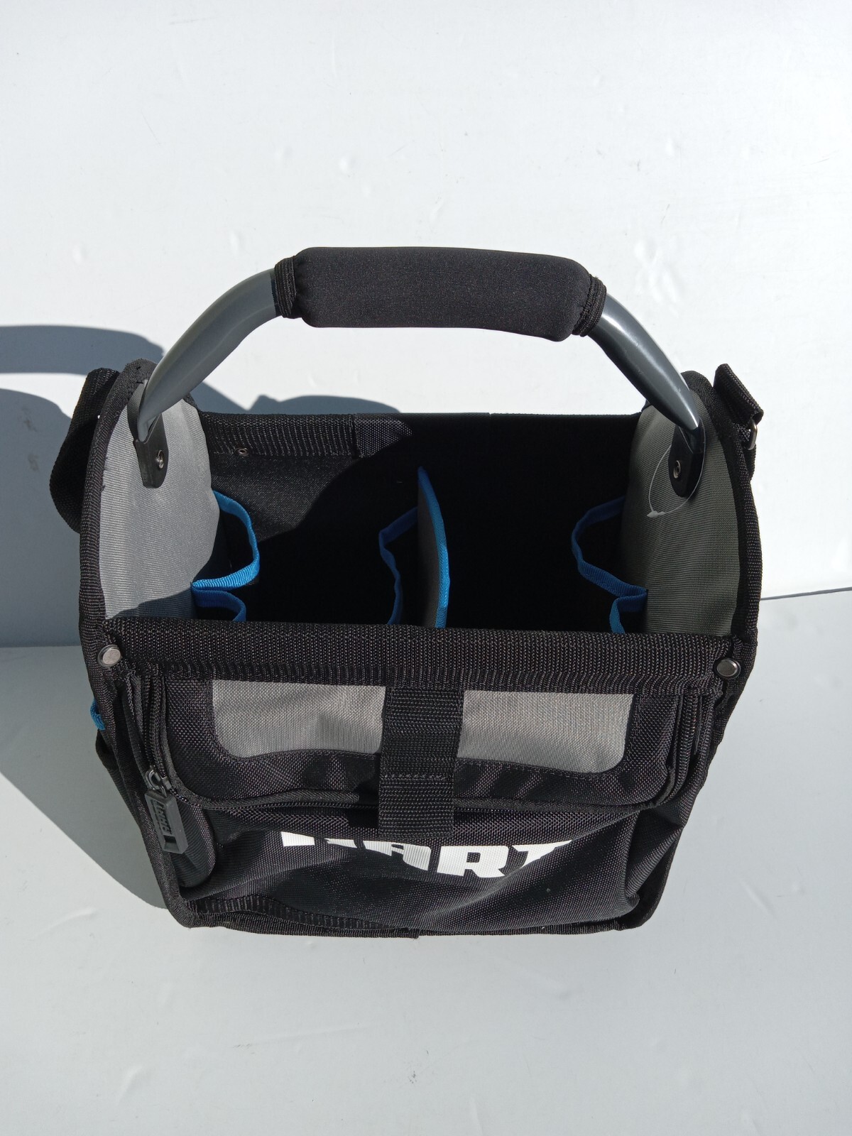 HART 12-inch Tool Tote with Rotating Handle