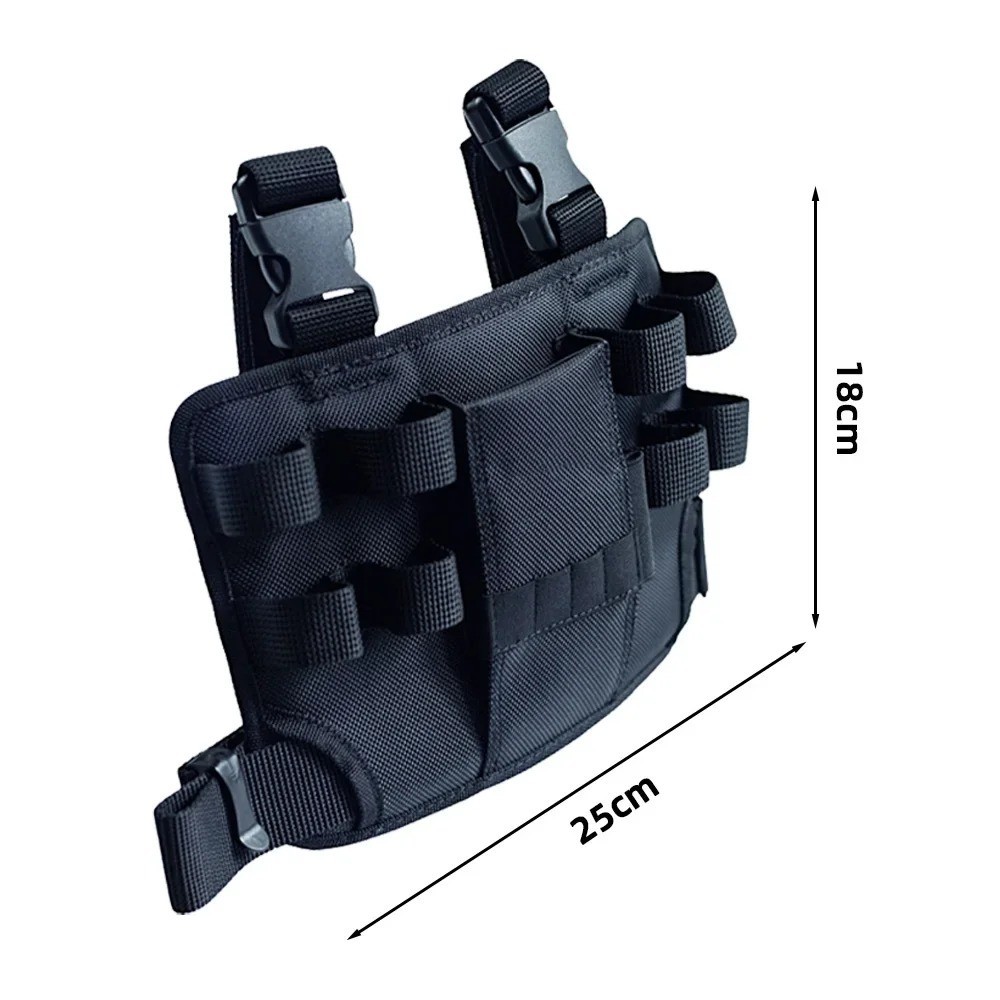 Tool Waist Bag w/ Adjustable Belt 11 Durable Pockets Pouch Electricians Workers