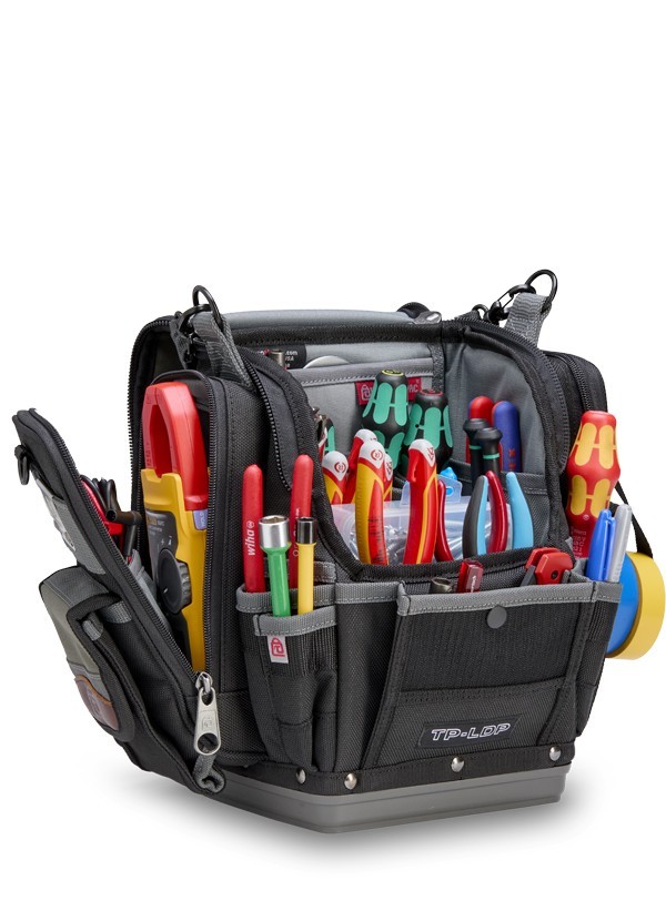 Veto Pro Pac TP-LDP Zippered Technician Tool Pouch w/ Side Meter Pockets