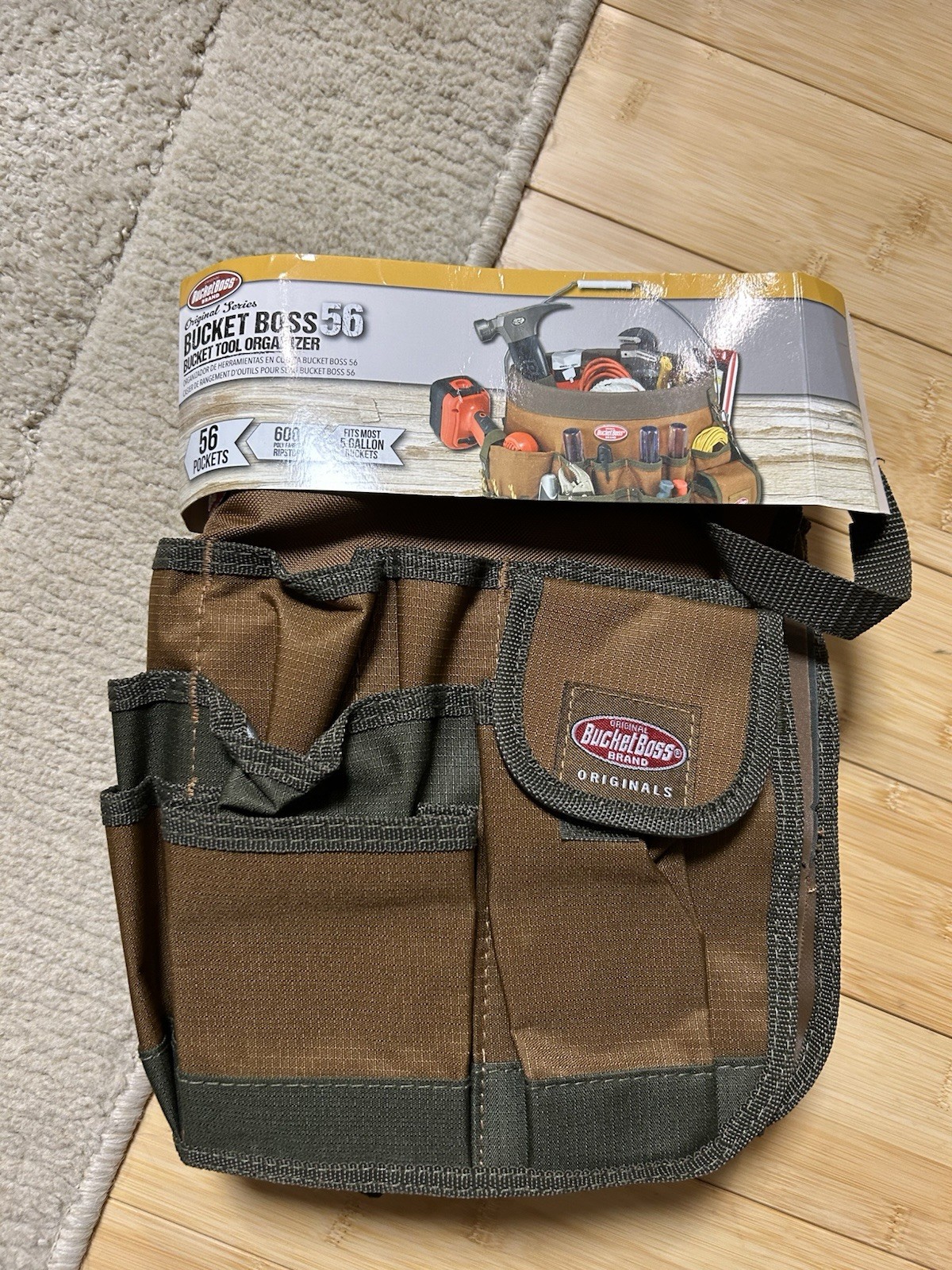 New Bucket Boss 56 Pocket Bucket Tool Organizer