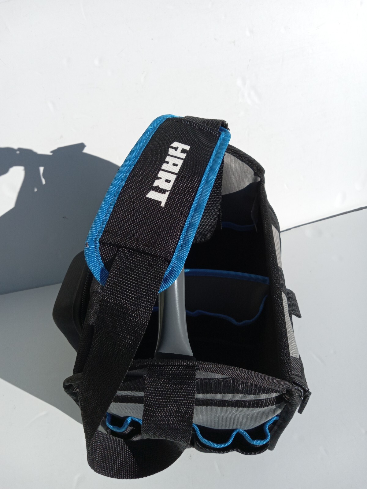 HART 12-inch Tool Tote with Rotating Handle