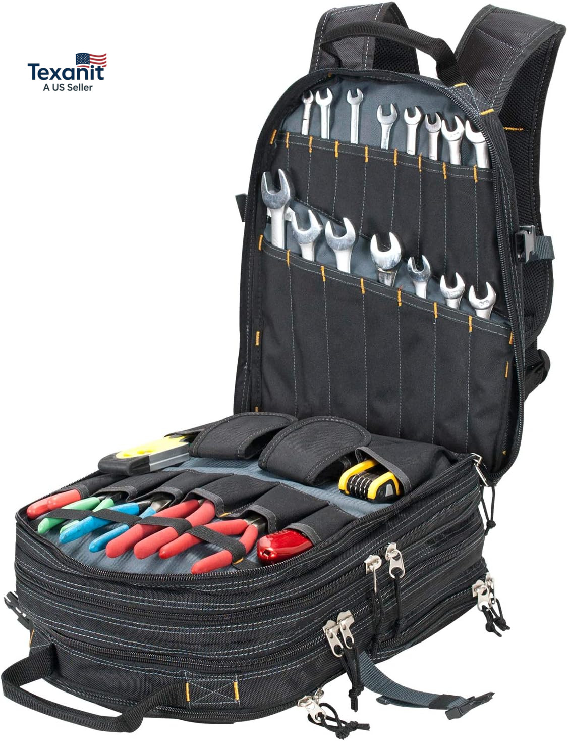 1132 75-Pocket Tool Backpack