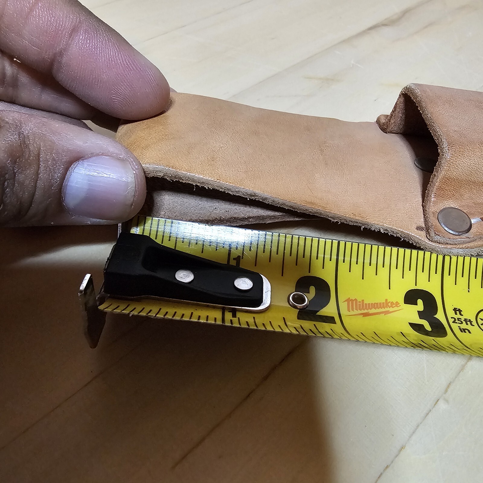 Hesston Leather Pliers/Tool Sheath Holster 8.5 Inches Long Fits 1.5 Inch Belt