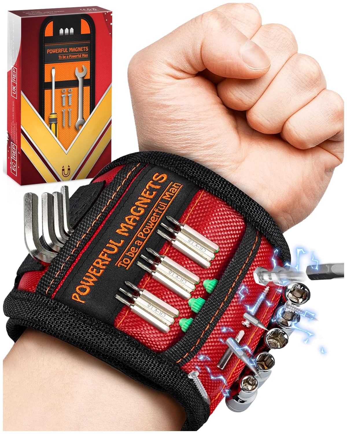 Gifts for Men Dad Stocking Stuffers Adults Cool Gadgets One Size, Red