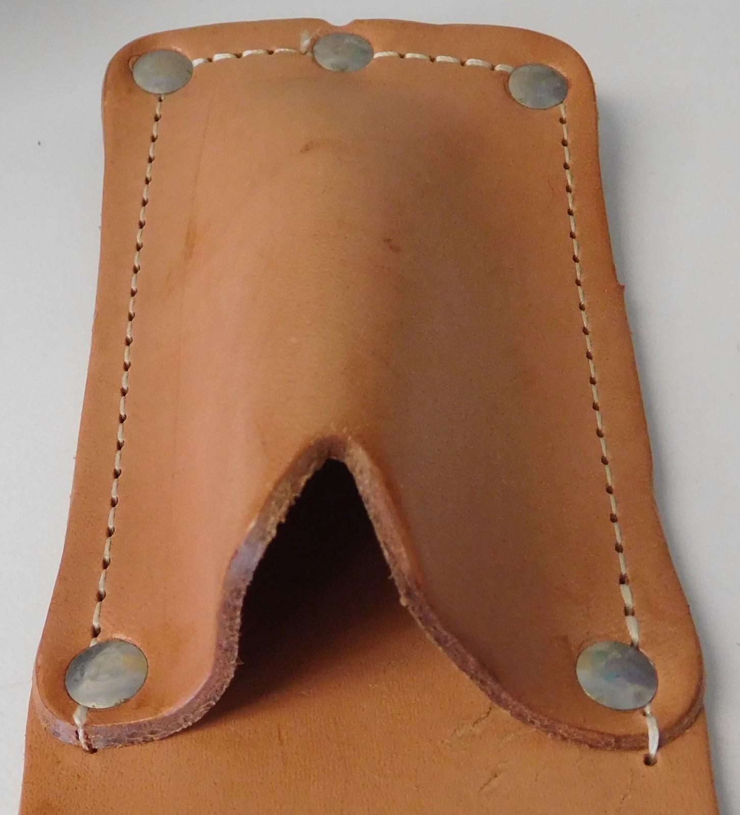 Unbranded 7-3/4″ x 2-1/4″ Leather Knife Pouch Tool Holder Made in the USA