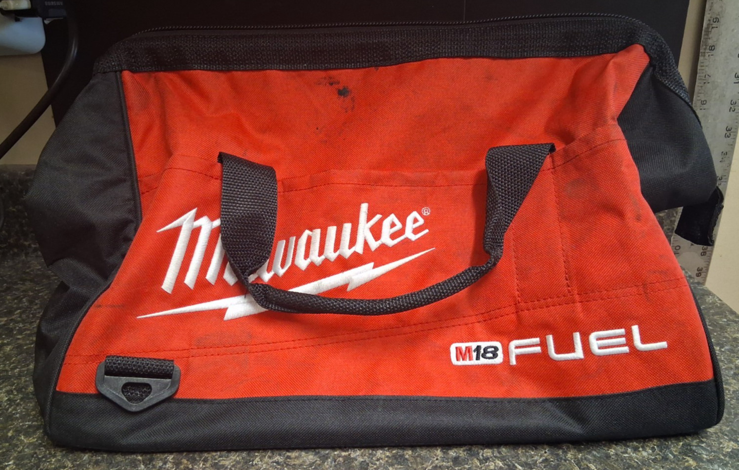 (RI4) Milwaukee M18 FUEL 16x10x11 Heavy Duty Contractor Tool Bag / Carry Case