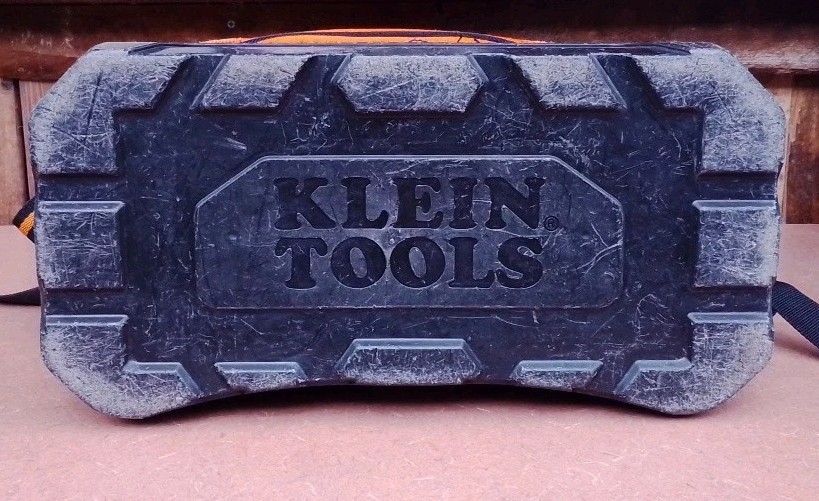 Klein Tools Tradesman Pro Tool Bag Backpack, 39 Pockets, Black, 14-Inch