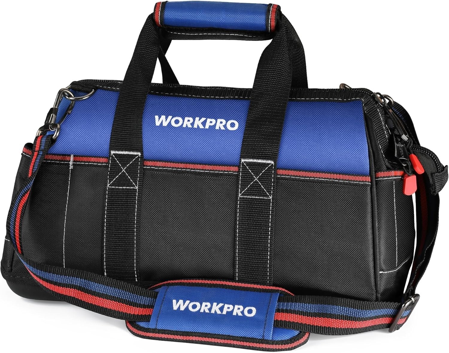 Versatile 16-Inch Heavy-Duty Tool Bag with Adjustable Strap & Comfort Handle
