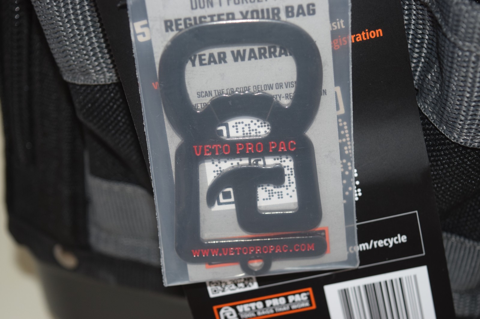 Veto Pro Pac TECH MCT Compact/Tall Installation Tool Bag – NEW w/Tags!