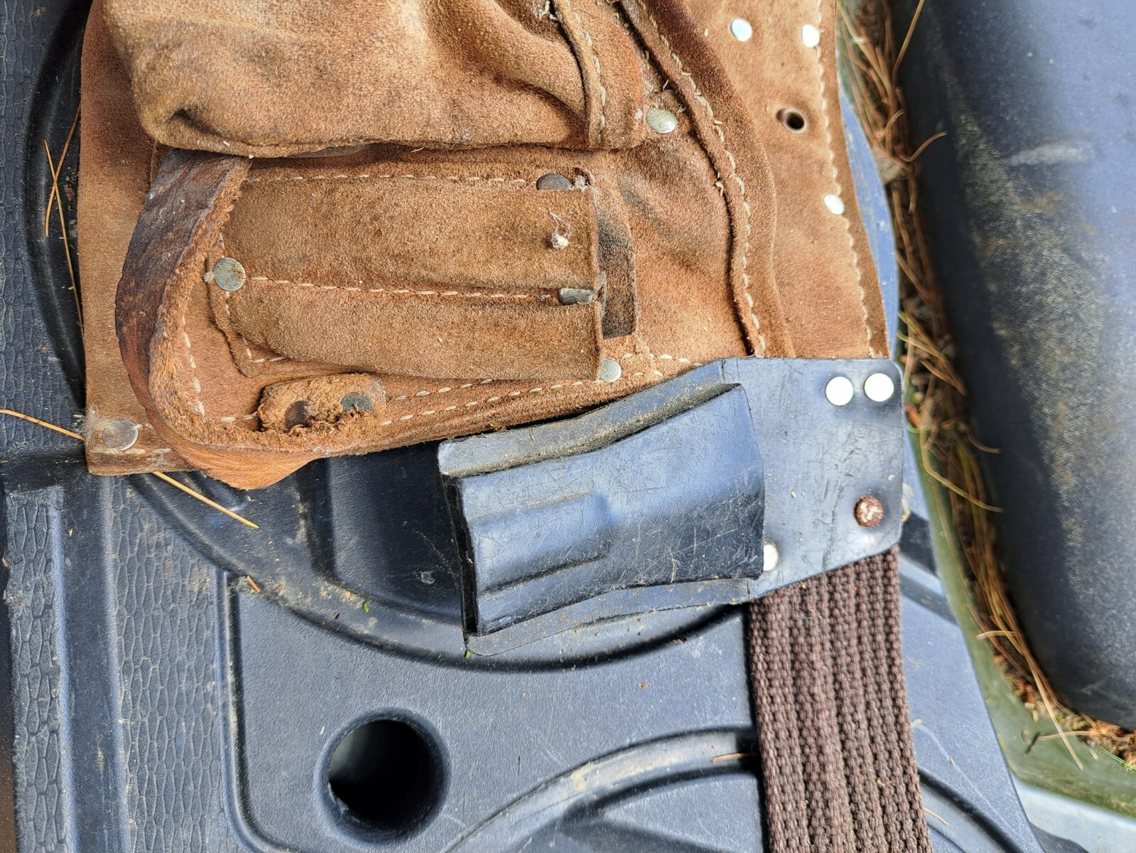 Heavy Split Cowhide Multi-Pocket Tool Belt 490X by Nicholas High Qlty USA Made