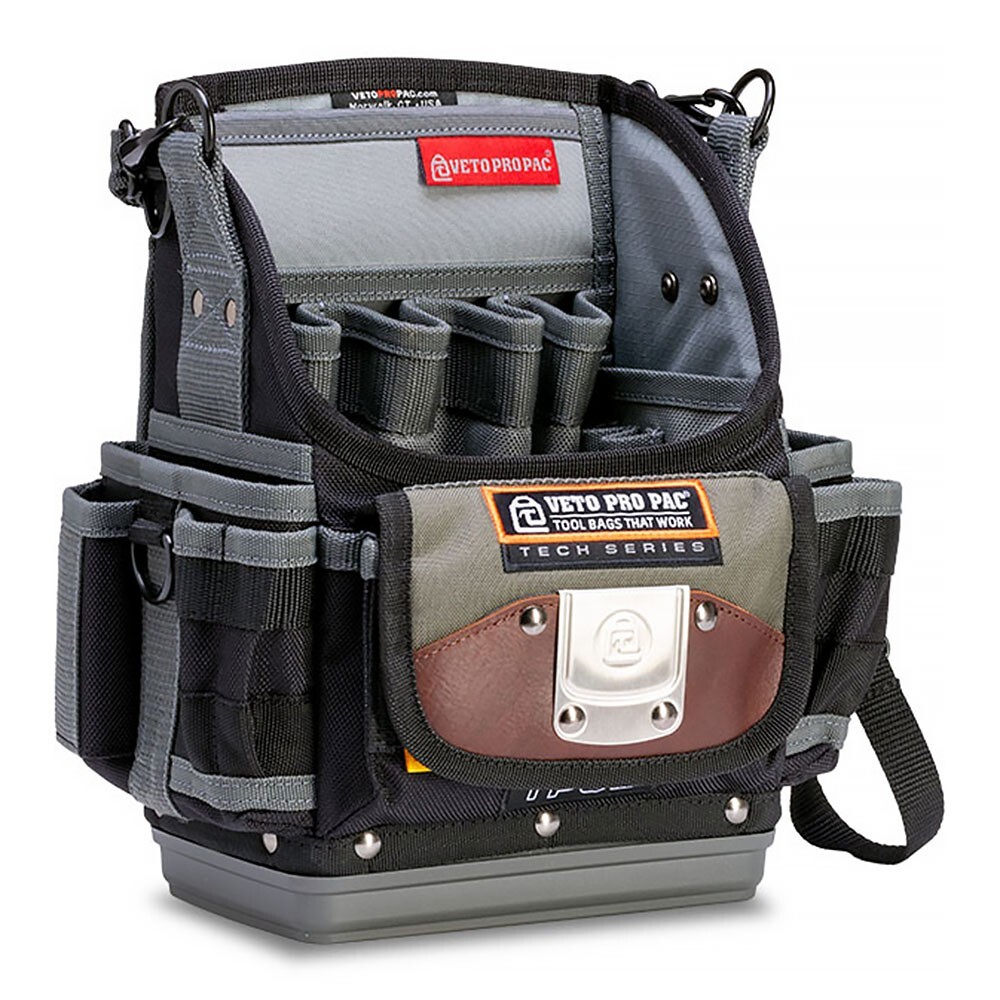 Veto Pro Pac TP6B 6-Pocket Tool Pouch with Waterproof Base, VPP10460