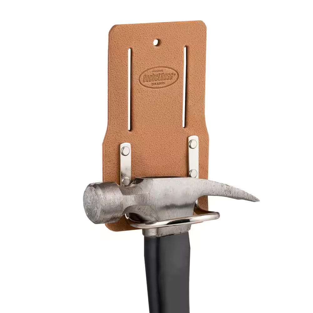 Classic Series Saddle Leather Hammer Holder for Work Tool Belts